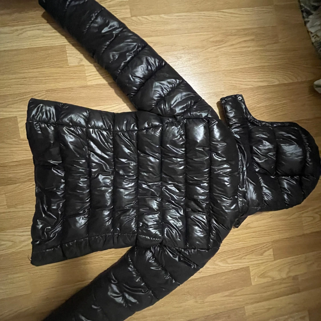 Svart pufferjacka från 157 - 90