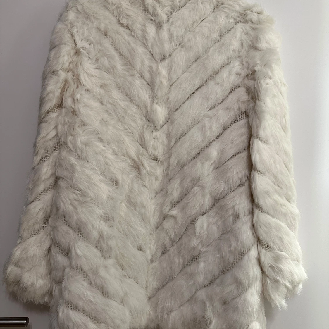 Maclauren Vit pälsjacka - 92