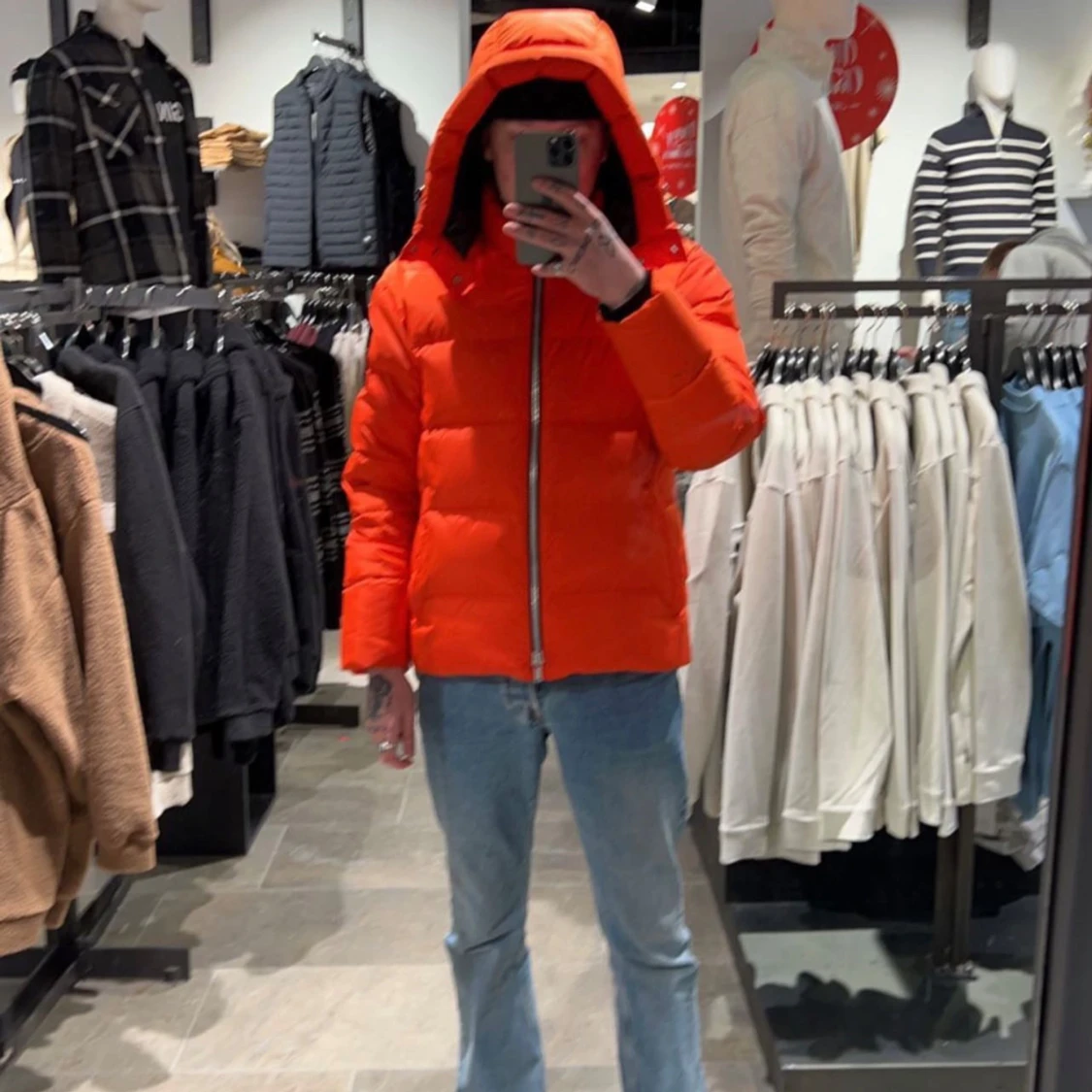 Orange dunjacka från Moose Knuckles - 91