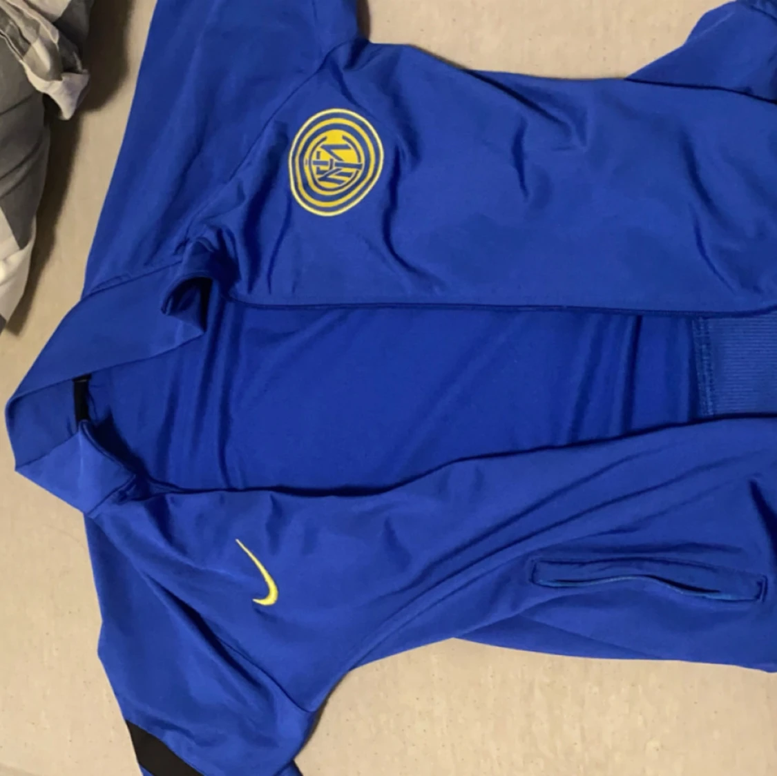 inter milan zip up