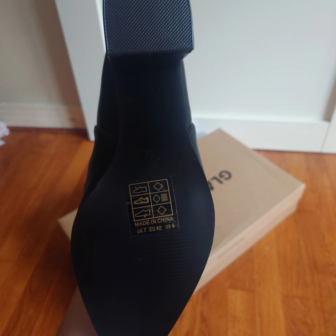 Vida svarta stövlar (oanvända) - 91