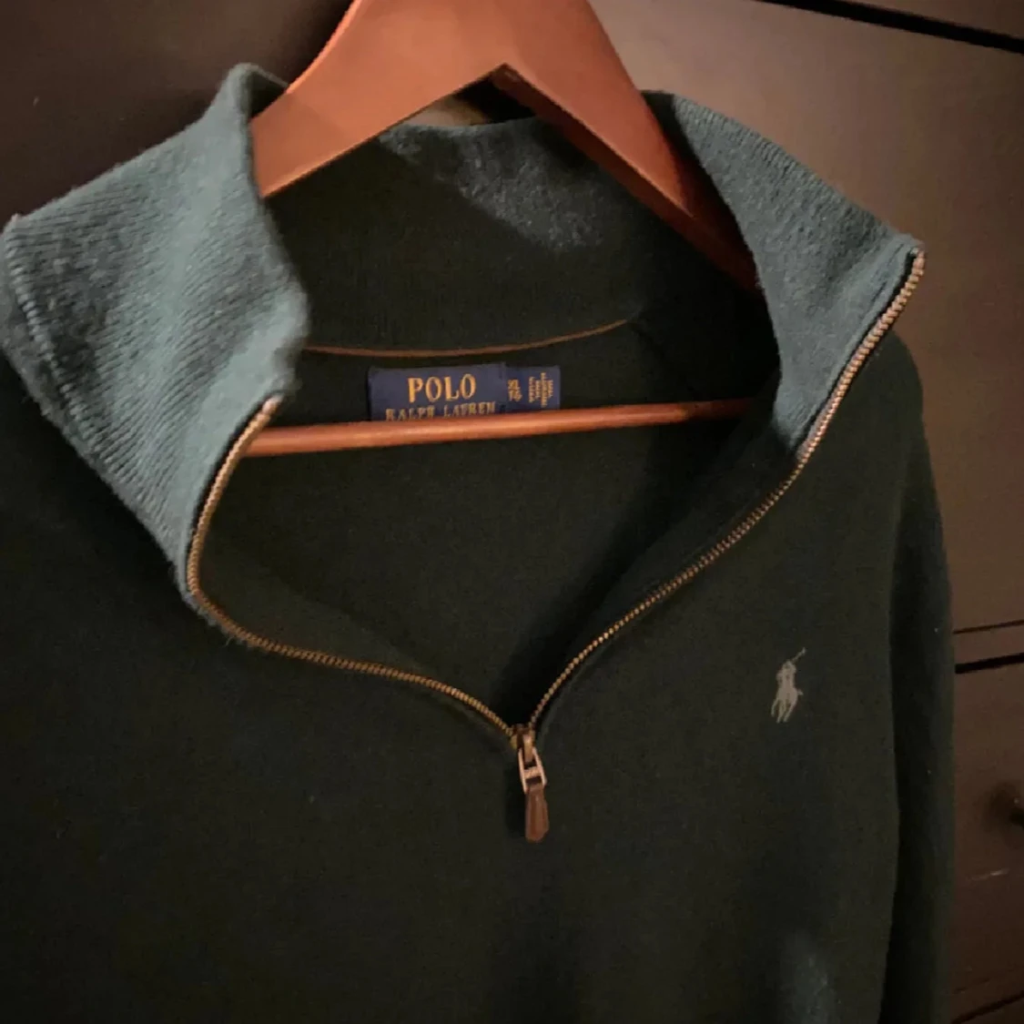 Ralph Lauren Halfzip (100% merinoull) - 1