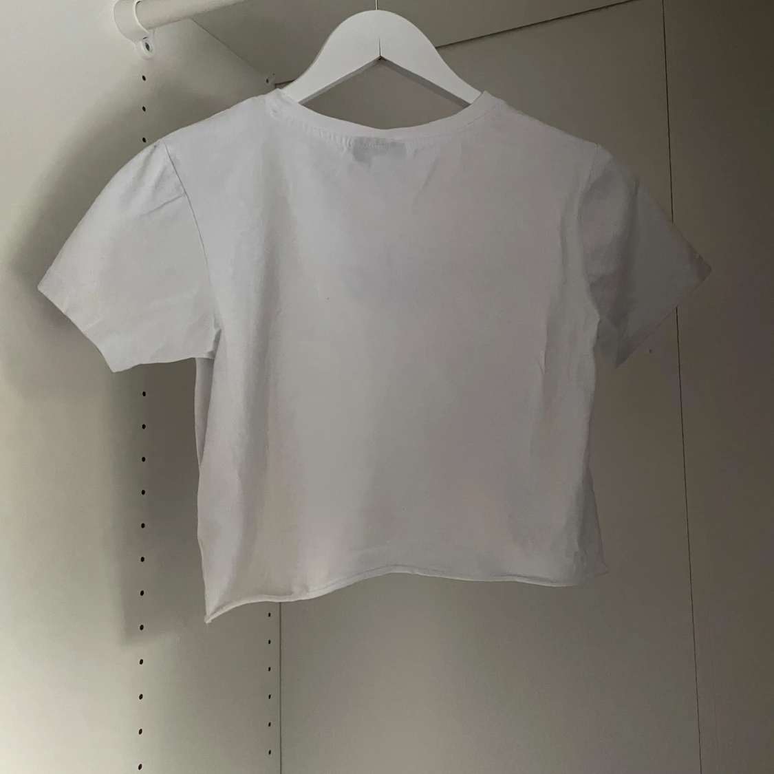 Croptop med tryck - 90