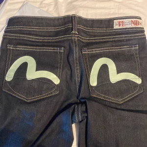 Evisu x puma - Riktigt feta byxor bara för skinny för mig. På depop går samma fast i mycket värre skick för runt 700 kr. Säljer för 500kr 