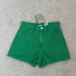 Gröna high waist shorts - Jätte fina gröna high Waist shorts. Passar perfekt nu till sommaren. (Oanvända)🌟