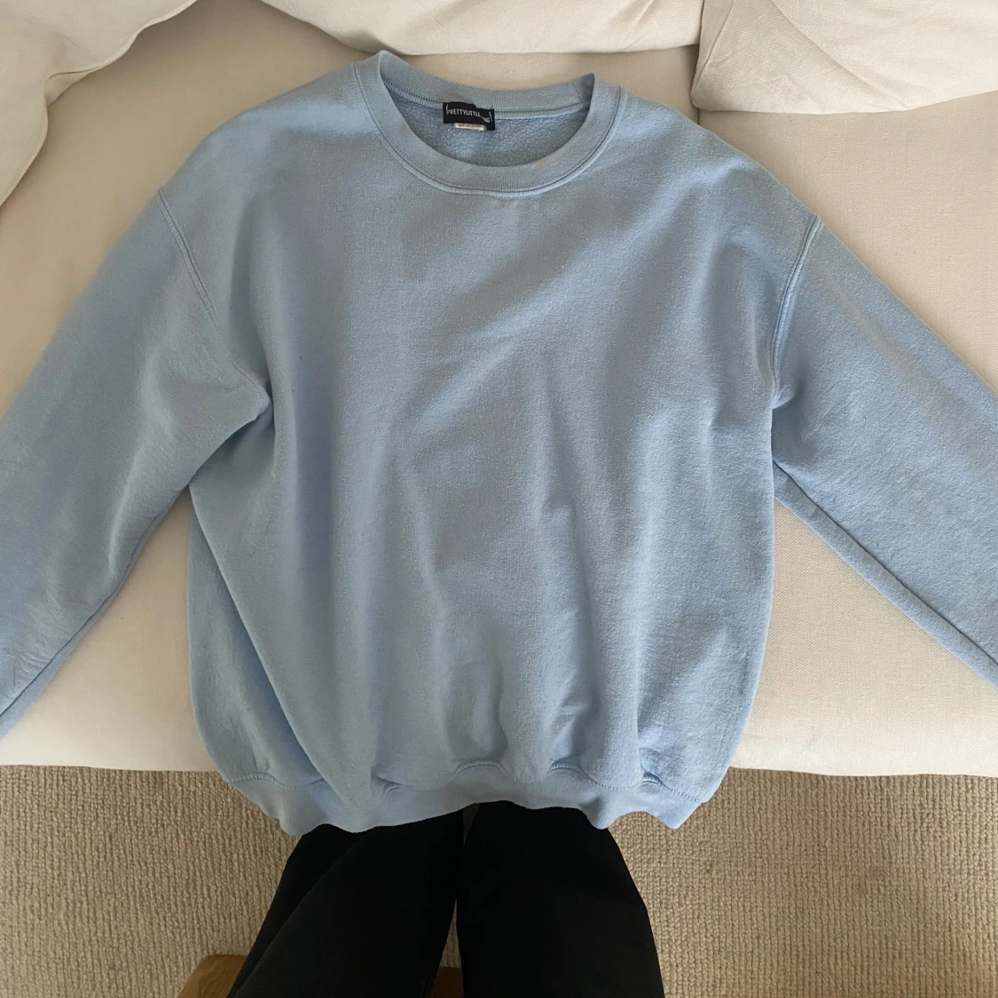 Babyblå tröja  - 90