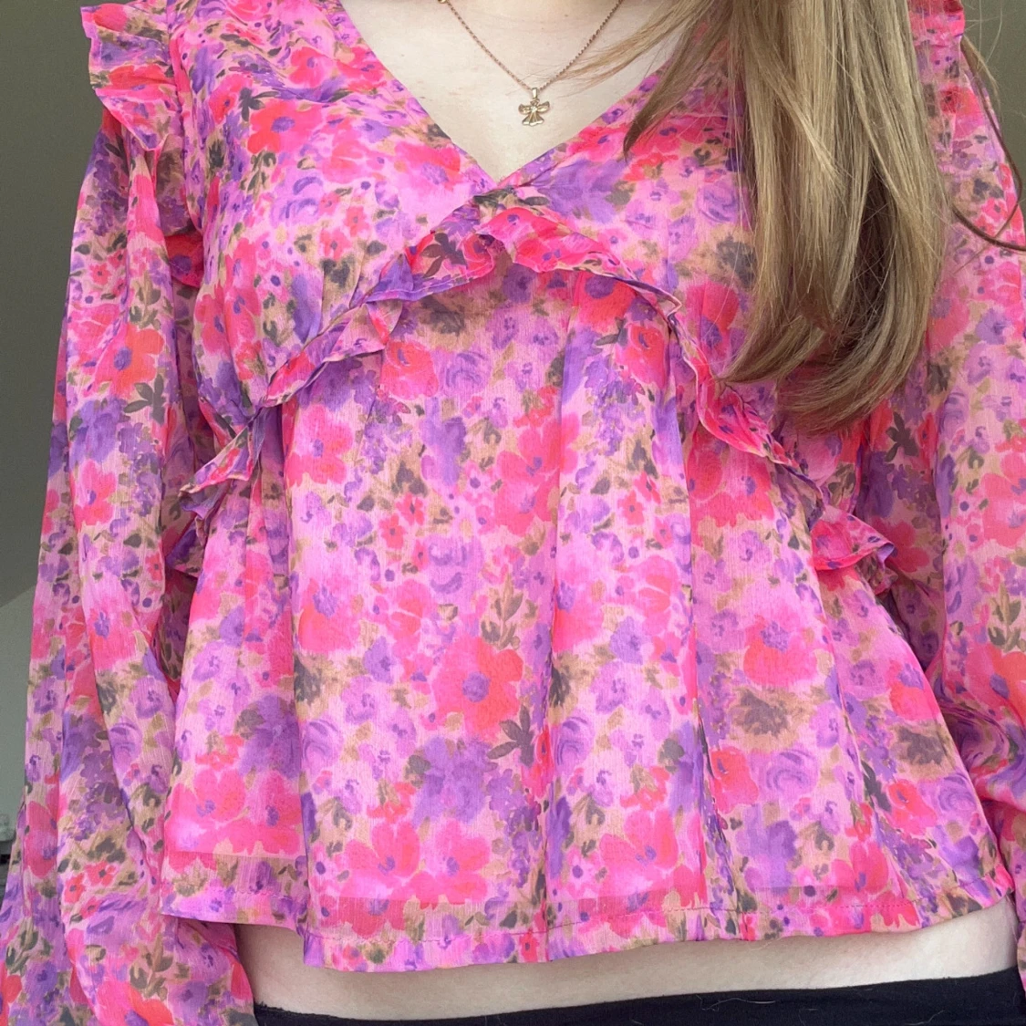 Rosa Bikbok topp - 90