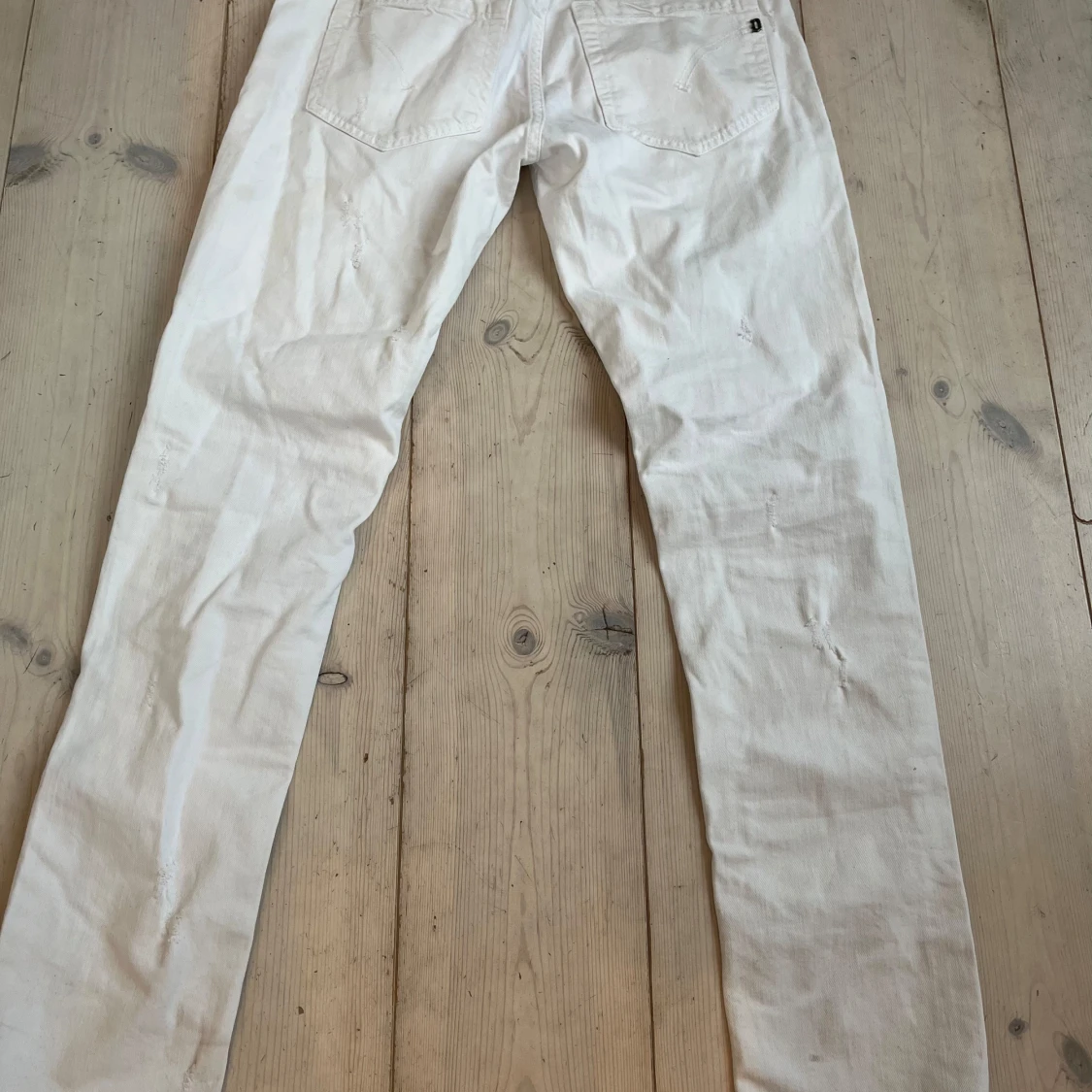 Vita jeansbyxor från Dondup - 1