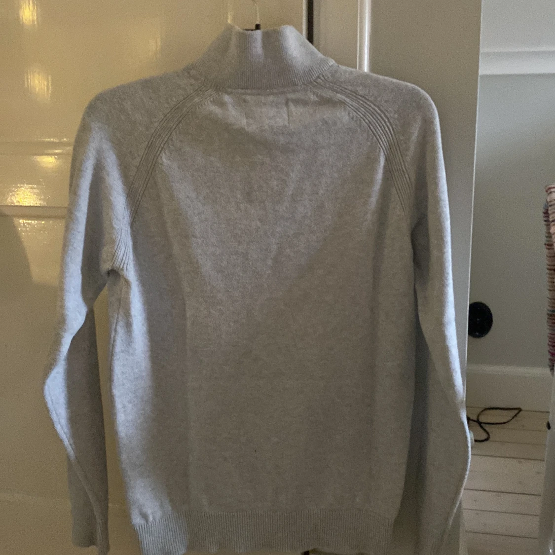 Grå stickad halvzip från Bondelid - 3