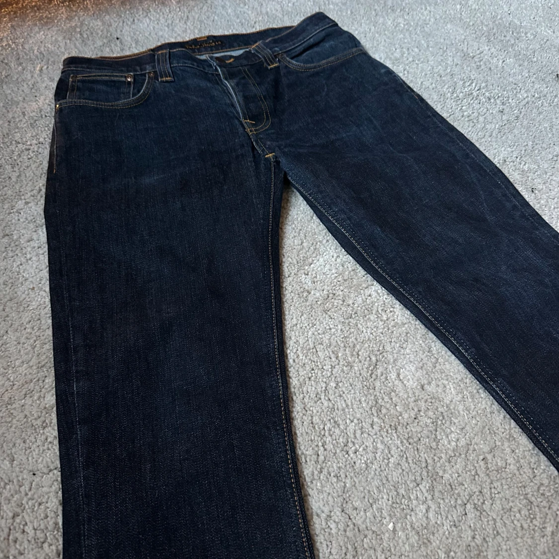 Mörkblå jeans från Nudie Jeans - 1