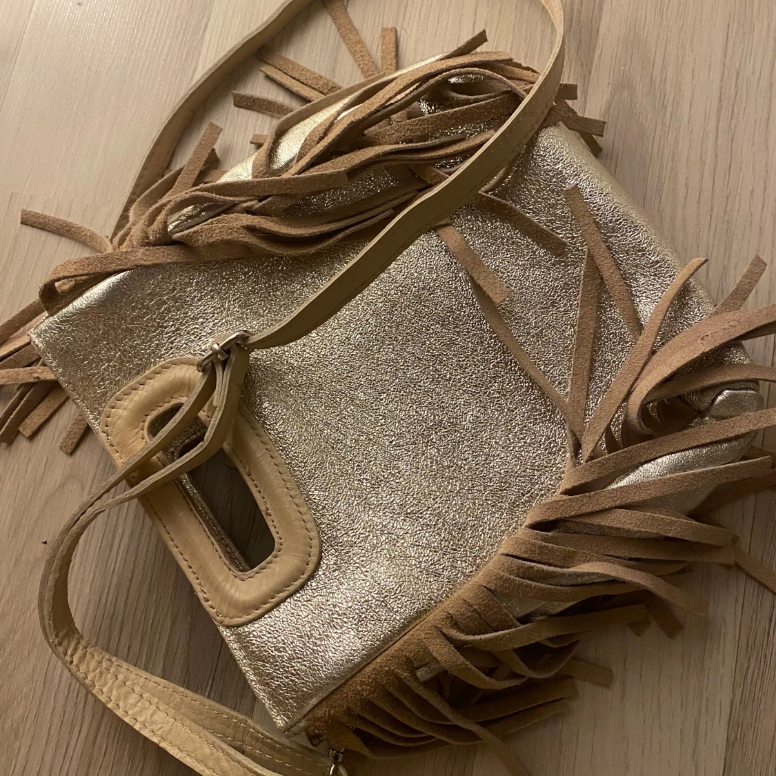 Maje style leather bag - 1