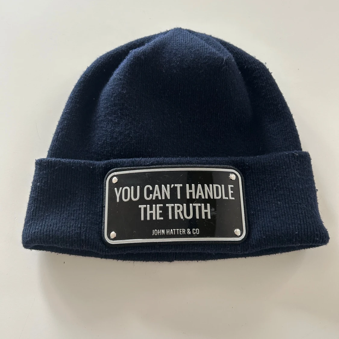 John Hatter mössa mörkblå  - 91