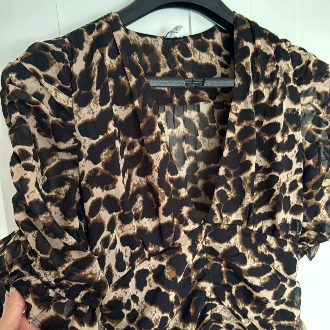 Leopard klänning - 90