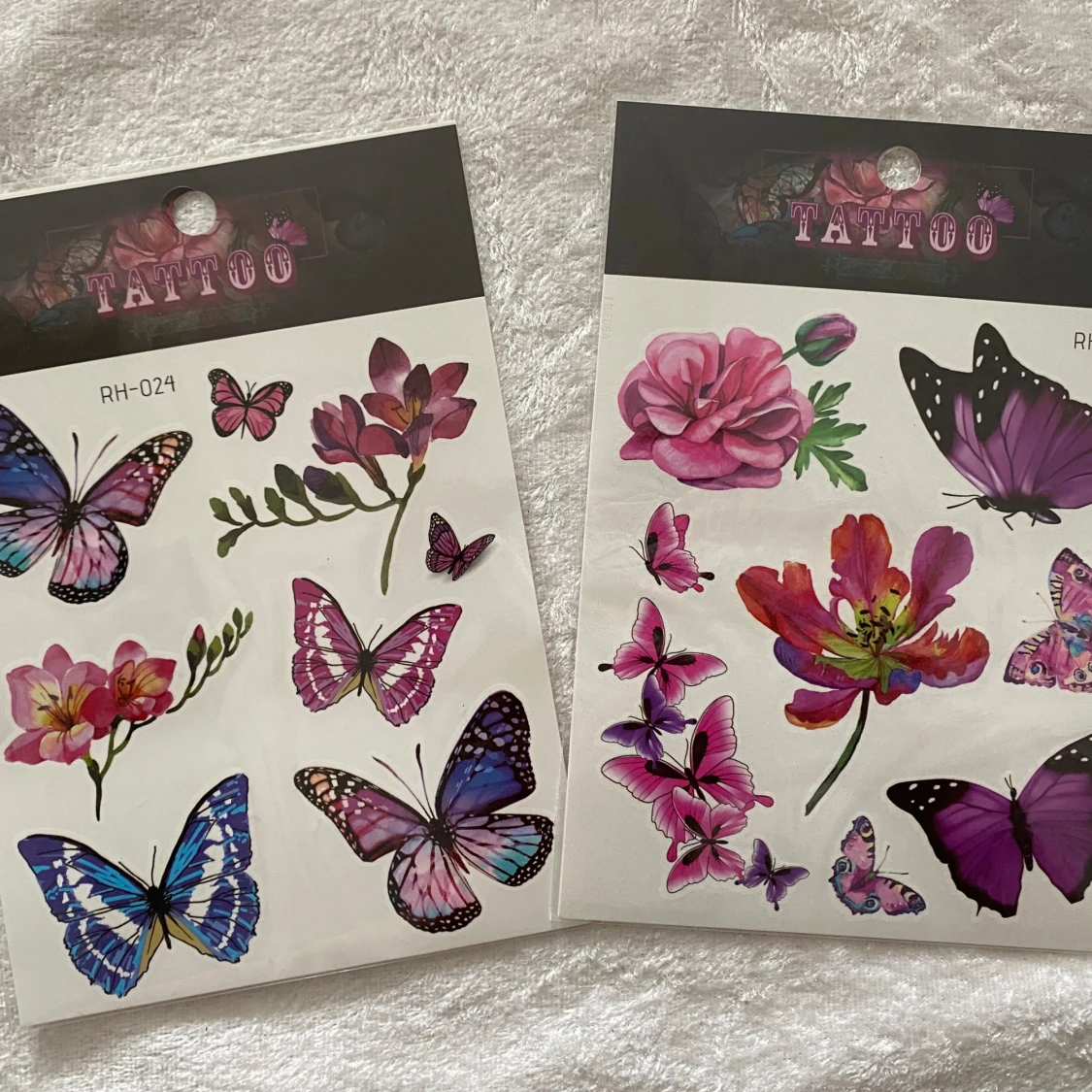 2st Fjärilar Tatuering  - 91