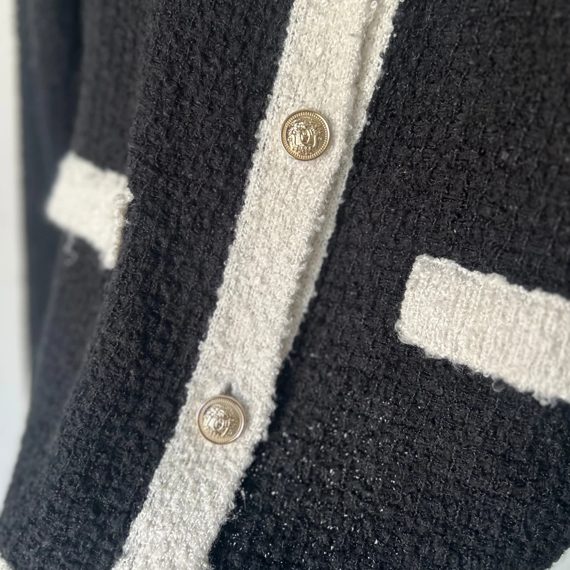 Elegant stickad kofta  - 90