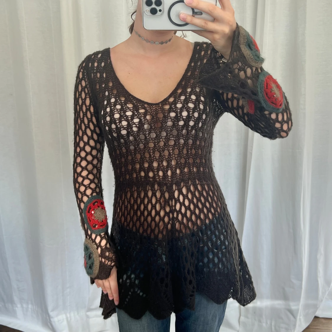 Virkad klänning / topp