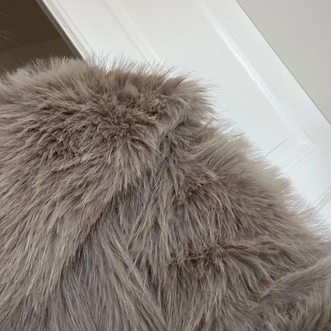 Snygg pälsjacka - 92