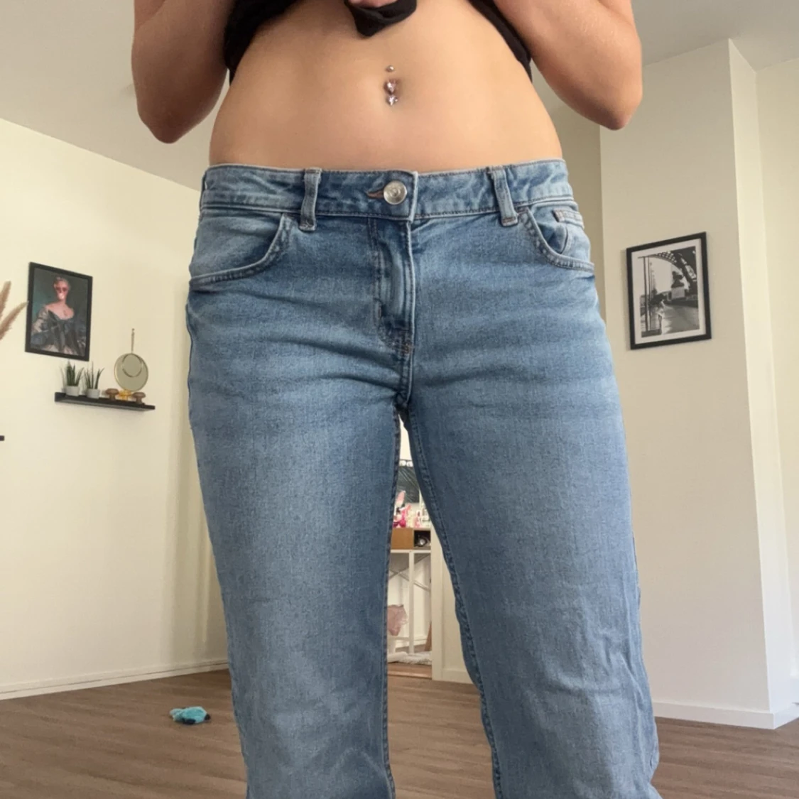 Bootcut jeans från hm