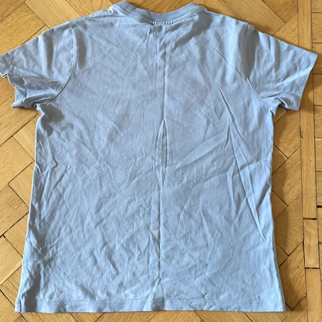 Ljusblå ganni T-shirt  - 90