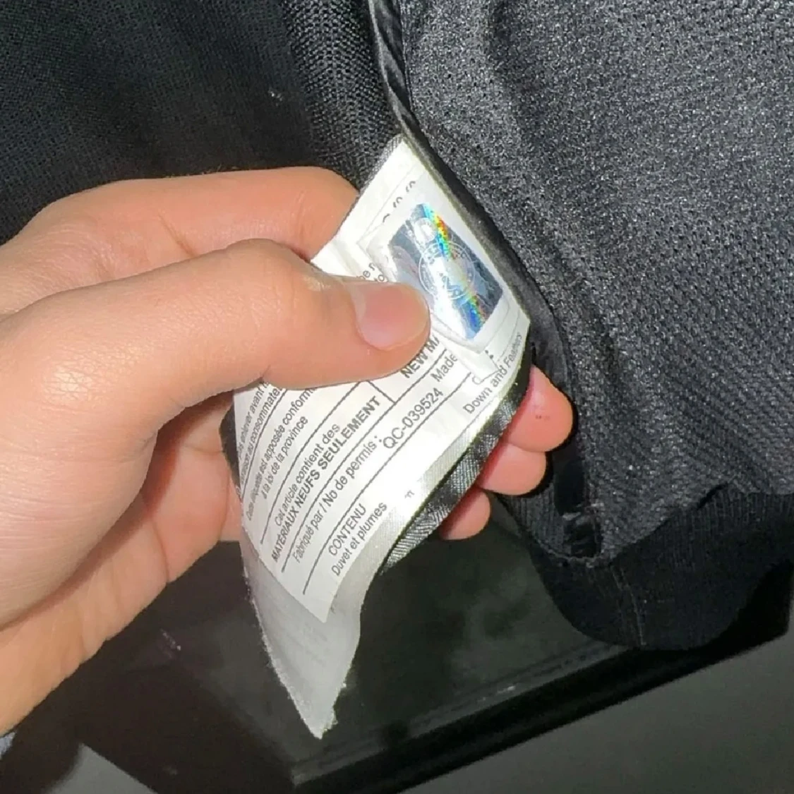 Svart jacka från Canada Goose - 93