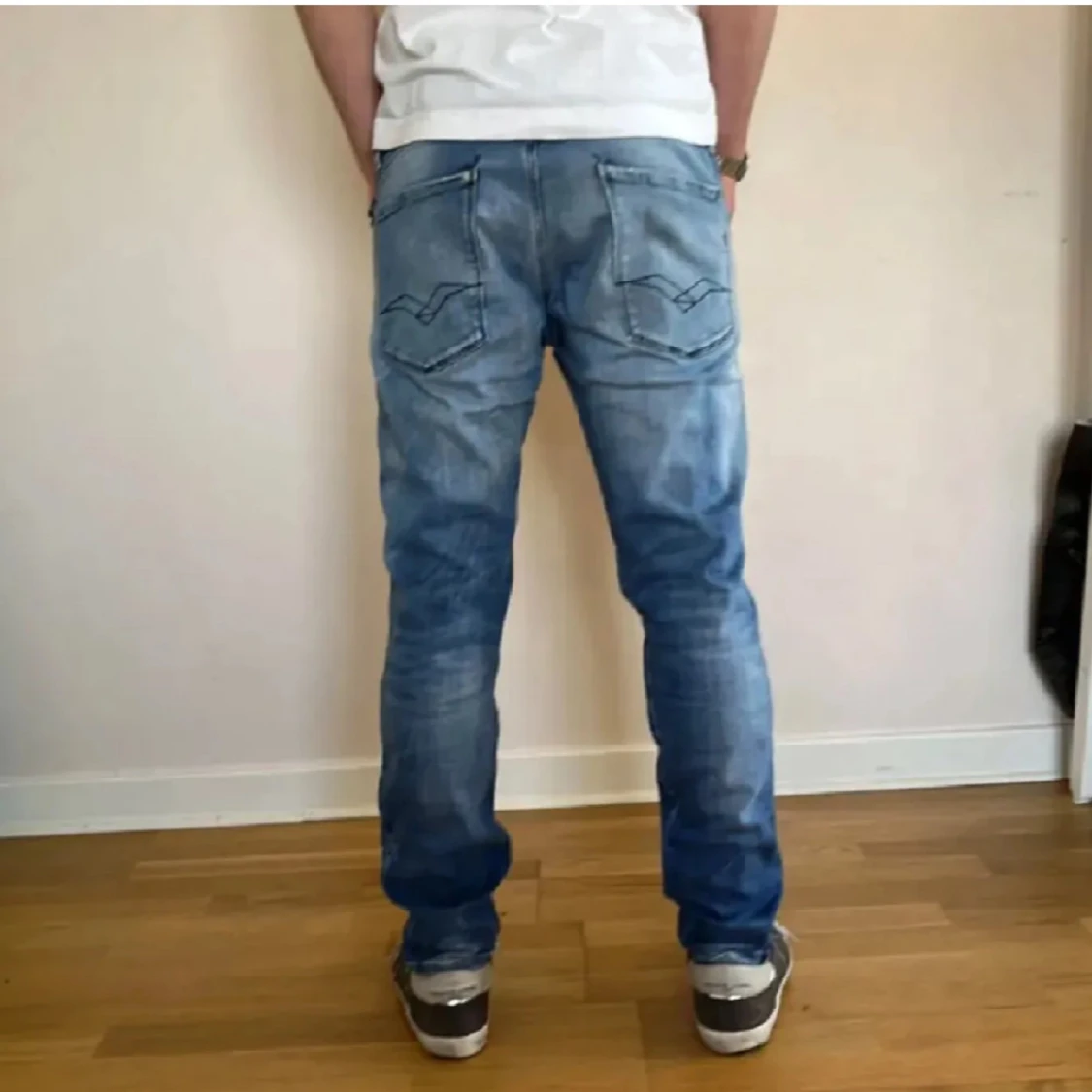 Replay jeans med slitningar - 91