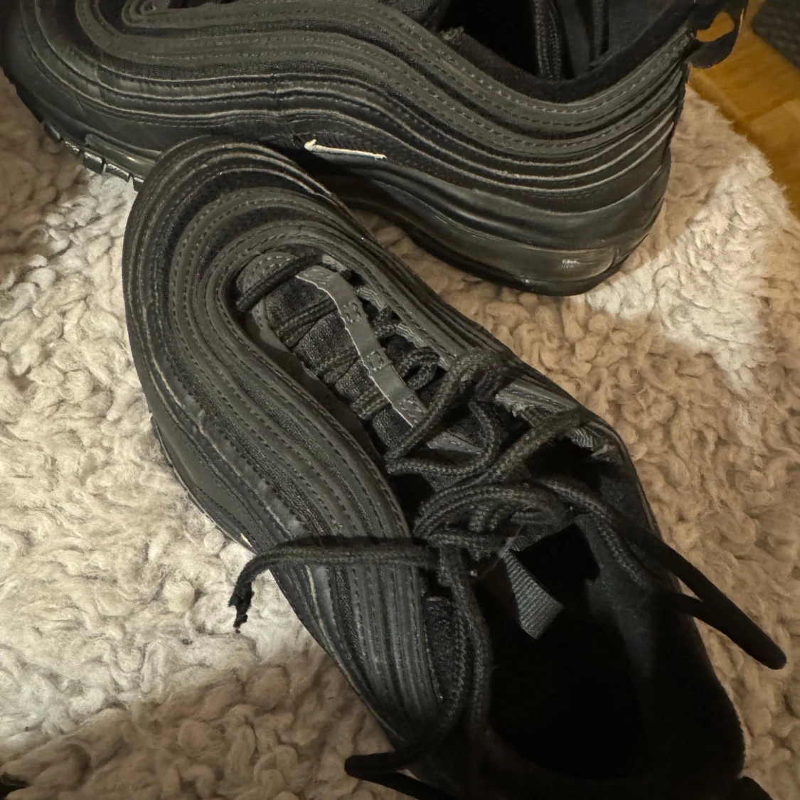 Svarta Nike Air Max skor