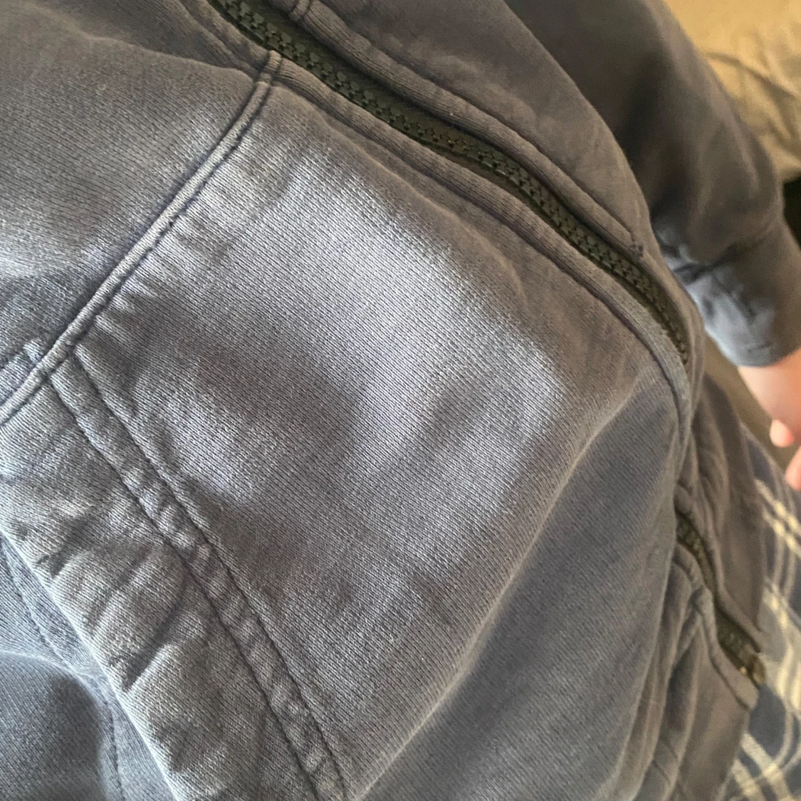 Blå huvtröja från Stone Island Junior - 4