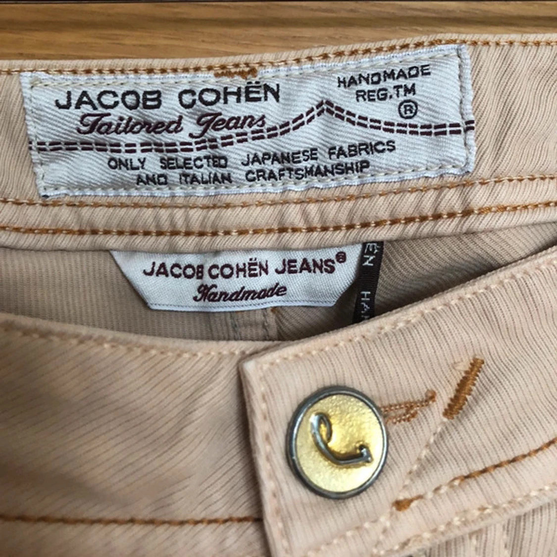 Beigea byxor från Jacob Cohën - 92