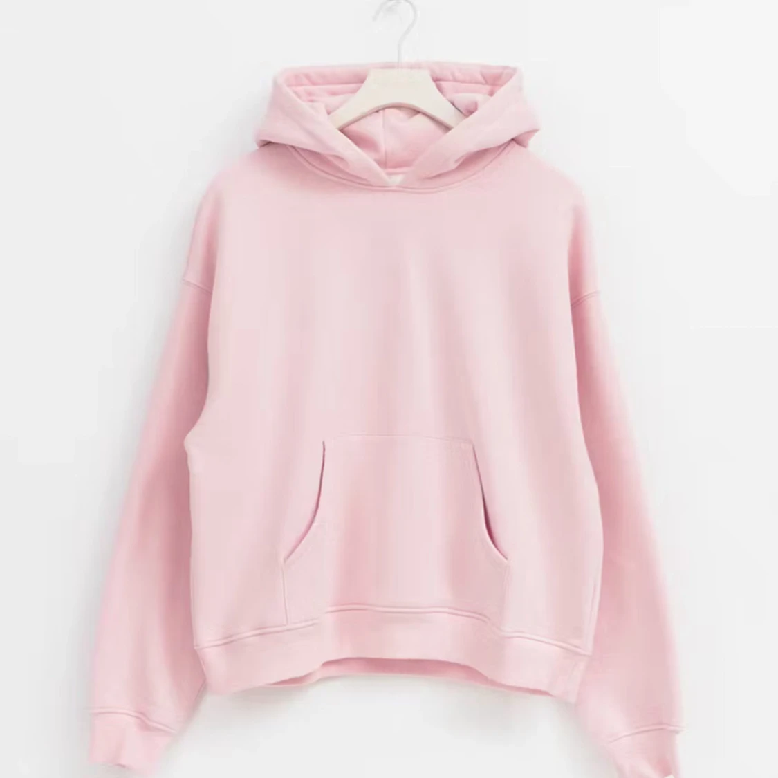 Ljusrosa hoodie Gina  - 92