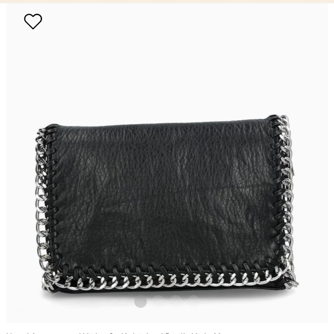 Svart axelväska från tiamo