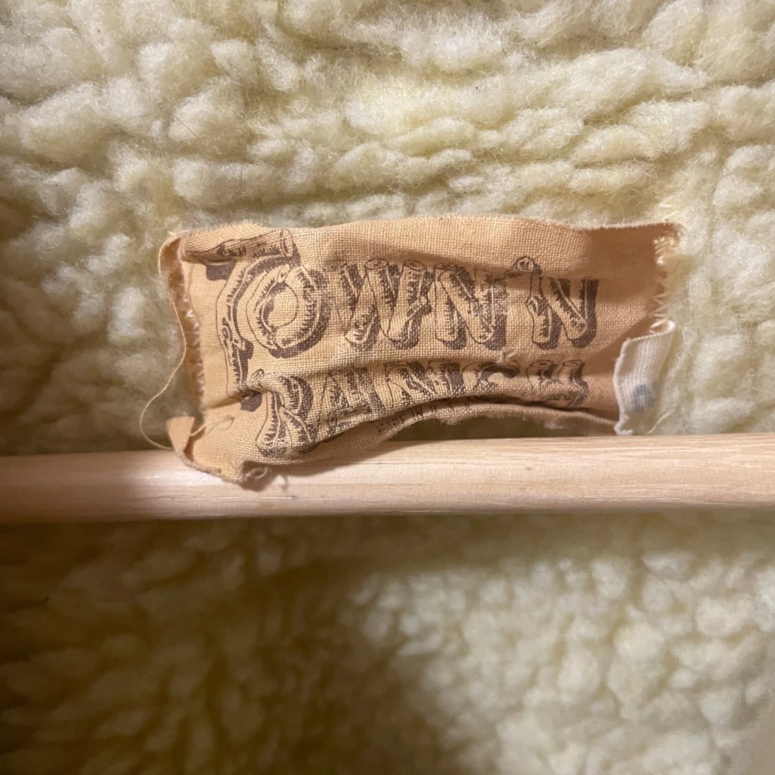 Shearlingjacka i fejkläder  - 91