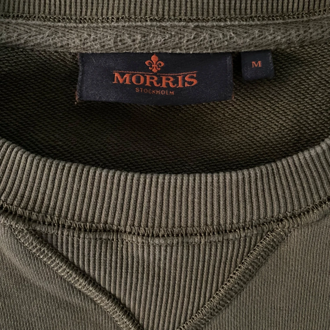 Olivgrön tröja från Morris - 90