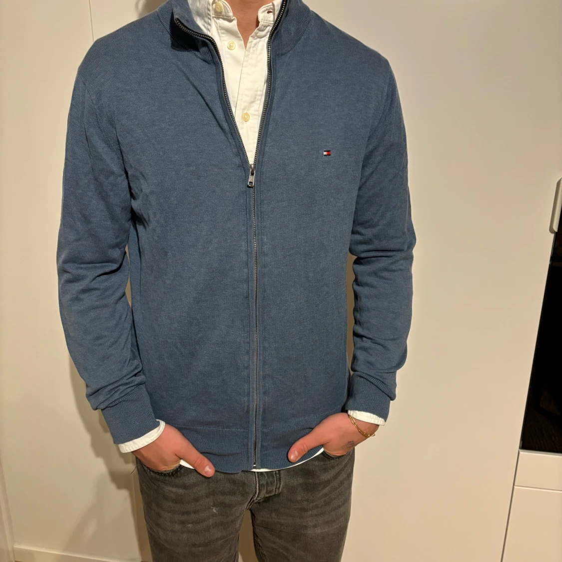 Blå kofta från Tommy Hilfiger M - 90