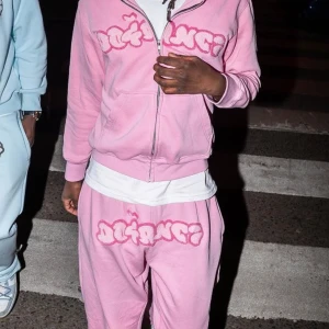 Rosa doganci sett - i bra skick 