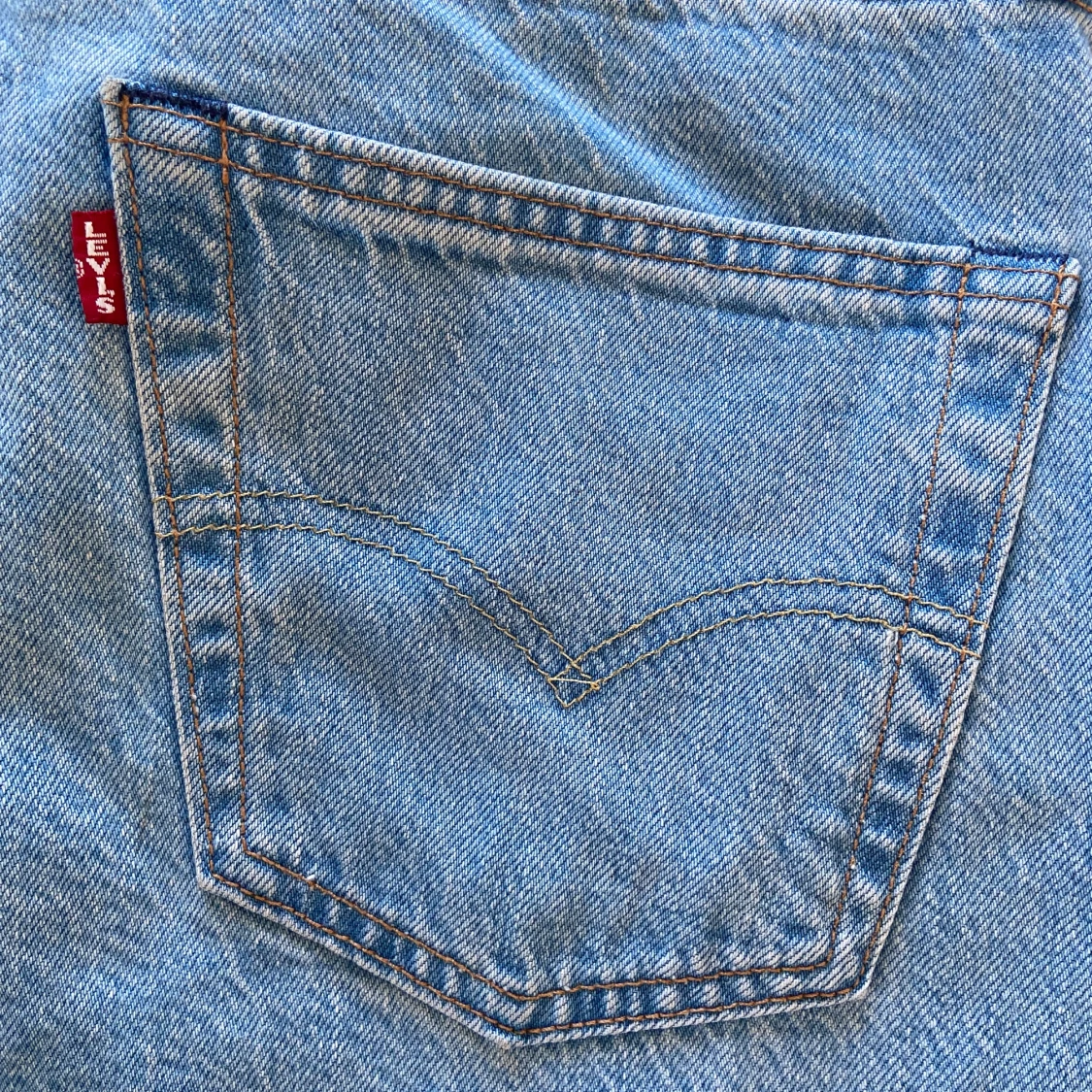 Levi's 501 Jeans i ljusblå denim - 1