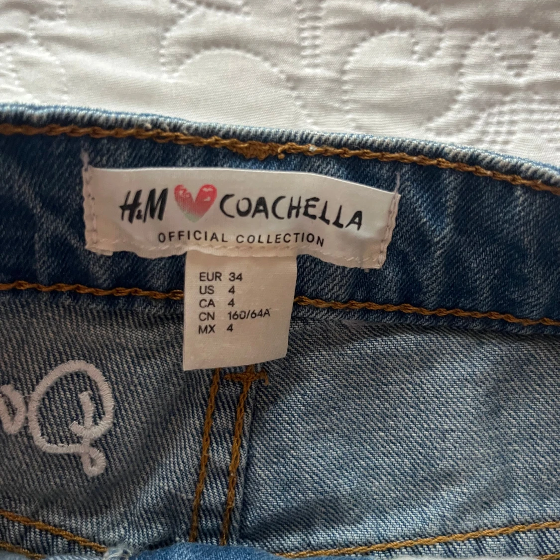 Jeanskjol från H&M Coachella - 91