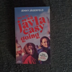 Jag är ju så jävla easy going - Är helt nytt skick, inte läst alls. Bok skriven av Jenny Jägerfeld