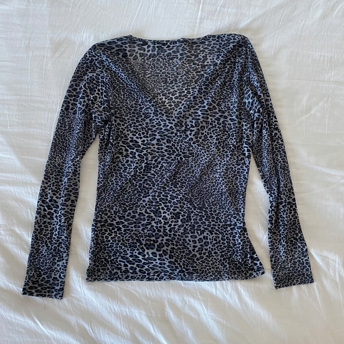 Vintage stil leopard topp  - 91