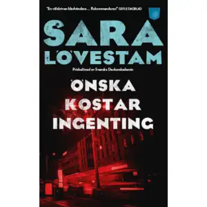 Kouplan försöker samla hundra burkar om dagen. Pengarna han fick för sin privatutredning i höstas är slut nu, och hans annons på Blocket helt obesvarad. Flest burkar hittar han på Lidingö.Jenny Svärd är borgarråd och allt utom lättlurad. Därför är det omöjligt att hennes älskarinna kan ha lurat henne på tvåhundra tusen kronor och sedan försvunnit spårlöst. Ändå har det hänt. Hon är förbannad och ytterst generad, och den enda som hör henne är killen som rotar i papperskorgen bakom henne. Själv påstår han att han i själva verket är privatdetektiv.Kouplans jakt på Jennys bedragerska leder honom till andra platser och nya sanningar. Hämnas, är Jennys tydliga instruktion. Det visar sig vara lättare sagt än gjort.Önska kostar ingenting är Sara Lövestams sjunde roman, och den andra boken om Kouplan.    Format Pocket   Omfång 354 sidor   Språk Svenska   Förlag Pocketförlaget   Utgivningsdatum 2016-02-16   ISBN 9789175791500  