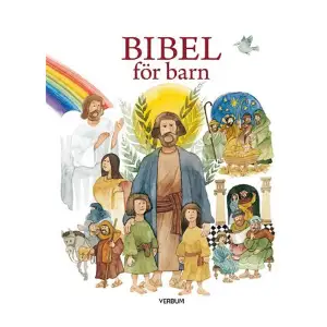 Bibel för barn är den första helsvenska barnbibeln. Boken har sålts i drygt en halv miljon exemplar sedan den kom ut 1995. En klassiker som ofta används som utdelningsbibel i församlingar runtom i Sverige och är översatt till fem språk.   Bibelberättelserna i Bibel för barn ligger i samma följd som i Bibeln. Karin Karlberg, Inga Wernolf och Lisa Östh återberättar bibeltexterna, och Ulf Löfgren har illustrerat dem. Författarna har alla lång erfarenhet av arbete med barn och med Bibeln.   Bibel för barn innehåller bland annat 65 berättelser ur Gamla testamentet, 85 ur Nya testamentet, några avsnitt med psaltarpsalmer, delar ur Bergspredikan, liknelser samt Paulus och Johannes brev. Bibel för barn finns även som ljudbok på Storytel.  Innehåll i Bibel för barn: Gamla testamentet Skapelsen   Edens lustgård   Noa och den stora översvämningen   Abraham och Sara   Isak och Rebecka   Bröderna Esau och Jakob   Jakobs dröm   Jakob och Rakel   Jakob flyr från Laban   Jakobs kamp   Jakob och Esau möts   Josef och hans bröder   Josef blir såld   Josef kommer till Egypten   Josef tyder drömmar   Josef hos Farao   Josefs bröder far till Egypten   Bröderna kommer hem   Josef tar emot sina bröder   Silverbägaren   Josef förlåter sina bröder   Israels folk får det svårt i Egypten   En mor räddar sitt barn   Mose flyr   Mose får ett uppdrag   Mose kommer tillbaka till Egypten   Mose och Aron hos kungen   Olyckor drabbar Egypten   Den största olyckan   Israels folk lämnar Egypten   Vandringen genom Röda havet   Kött och bröd i öknen   Mose på berget Sinai   Guds bud   Guldkalven   Mose stiger ner från berget Sinai   Tabernaklet - Guds tält   Aron och hans söner blir präster   Spejarna   Fyrtio år i öknen   Vatten ur klippan   Kopparormen   Mose dör   Josua leder folket   Jerikos murar faller   Kanaans land   Rut   Samuel - Guds profet   Saul blir kung   Saul och David   David och Goljat   David och Jonatan   David låter Saul slippa undan   Kung David   Psalmer av David     En sång om tryggheten hos Gud     Gud finns alltid hos oss     En lovsång till Gud   Kung Salomo   Drottningen av Saba besöker Salomo   Salomos ordspråk  Profeten Elia   Elia och Baals profeter   Daniel och hans vänner   Den brinnande ugnen   Daniel i lejongropen   Jona   Guds profeter Jeremia och Jesaja    Nya testamentet Väntan på Messias   Löftet om Johannes   Ängeln kommer till Maria   Josefs dröm   Maria hälsar på Elisabet   Johannes föds   Jesus föds   De visa männen   Symeon och Hanna   Flykten till Egypten   Jesus i templet   Johannes döparen   Jesus döps   Jesus frestas   Jesus i Nasarets synagoga   Jesus kallar sina lärjungar   Bröllopet i Kana   En lam man får hjälp   Jesus och Jairos dotter   Jesus botar officerens tjänare   Stormen   Jesus och Johannes   Bergspredikan     Älska era fiender     Så ska ni be     Oroa er inte     Gyllene regeln     Huset på berggrunden   Jesus och barnen   Vem är störst i himmelriket?   Vad får man göra på vilodagen?   Älska din medmänniska   Tre liknelser     Det förlorade fåret     Det förlorade myntet     Den förlorade sonen   Brödet och fiskarna   Jesus går på vattnet   Livets bröd   Liknelsen om festen   Du är Messias   Jesus på härlighetens berg   Lärjungarna som ville ha den bästa platsen   Den gode herden   Jesus botar tio sjuka   Den blinde Bartimaios   Tullmannen Sackaios   Marta och Maria   Lasaros   Marias dyrbara balsam   Jesus rider in i Jerusalem   Jesus i templet   Svåra tider väntar   Översteprästerna beslutar att döda Jesus   Lärjungarna förbereder påskmåltiden   Jesus tvättar lärjungarnas fötter   Sista måltiden tillsammans   Den första nattvarden   Petrus lovar att inte överge Jesus   Jesus i Getsemane trädgård   Petrus sviker Jesus   Jesus förhörs av rådet   Jesus hos Pilatus   Judas ångrar sig   Jesus och rövaren   Jesus dör   Jesus läggs i en grav   Den tomma graven   Jesus lever!   På vägen till Emmaus   Jesus visar sig för fler   Tomas tvivlar   Jesus möter lärjungarna vid Galileiska sjön   Jesus och Petrus   Jesu himmelsfärd   Hjälparen kommer   Stefanos   Saul   Saul reser till Damaskus   Ananias hjälper Saul   Saul berättar om Jesus   Saul hette också Paulus   Paulus möter Lydia   Slavflickan som kunde spå   Undret i fängelset   Från land till land   Paulus i Athen   Tillbaka till Jerusalem   Paulus tas till fånga   Resan till Rom   Brev till församlingarna   Paulus brev till de kristna i Rom   Paulus brev till församlingen i Korinth   Johannes brev   Hemma hos Gud         Format Inbunden   Omfång 271 sidor   Språk Svenska   Förlag Verbum AB   Utgivningsdatum 2016-01-29   Medverkande Inga Wernolf   Medverkande Lisa Östh   Medverkande Ulf Löfgren   Medverkande Solveig Samnegård   ISBN 9789152633359  