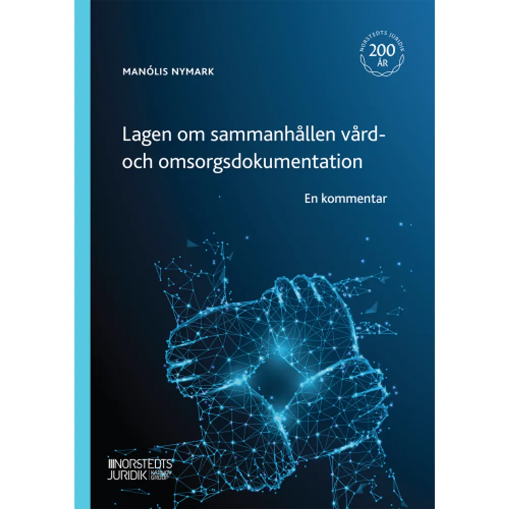 För att möjliggöra utbyte av information mellan hälso- och sjukvården och socialtjänsten om enskilda som är föremål för vård och insatser från båda verksamheterna trädde lagen (2022:913) om sammanhållen vård- och omsorgsdokumentation i kraft den 1 januari 2023.Lagen ersätter de bestämmelser om sammanhållen journalföring mellan vårdgivare som fanns i patientdatalagen. Den innehåller även nya bestämmelser rörande de delar av socialtjänstens verksamheter som avser omsorg om äldre personer och personer med funktionsnedsättning. Detta innebär att vårdgivare och omsorgsgivare med stöd av lagen, genom direktåtkomst eller annat elektroniskt utlämnande, får ha tillgång till personuppgifter hos andra vårdgivare och omsorgsgivare under vissa givna premisser.Lagen om sammanhållen vård- och omsorgsdokumentation – en kommentar innehåller paragrafvisa kommentarer till den nya lagen. Den behandlar också sekretess i anknytning till lagens bestämmelser och beaktar den praxis från domstolarna och Integritetsskyddsmyndigheten som har utvecklats kring sammanhållen journalföring.Kommentaren riktar sig till dataskyddsjurister, dataskyddsombud, verksamhets- och förvaltningschefer, vård- och omsorgspersonal, administratörer, verksamhetsutvecklare, politiker, systemarkitekter och andra yrkesgrupper som i sin verksamhet konfronteras med frågor om sammanhållen vård- och omsorgsdokumentation samt tekniska och organisatoriska lösningar för att åstadkomma ett sådant system.    Format Häftad   Omfång 185 sidor   Språk Svenska   Förlag Norstedts Juridik   Utgivningsdatum 2023-04-17   ISBN 9789139027225  . Böcker.