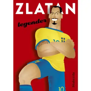 ZLATAN: LEGENDER Zlatan Ibrahimovi c har gjort sig känd världen över för sin skicklighet på fotbollsplanen. Så känd att det uppstått moderna legender om hans styrka och överlägsenhet.Nu samlas dessa legender för första gången i bokform i en presentbok i fickformat rikt illustrerad med Zlatan-teckningar i 4-färg. Årets roligaste present, för både stora och små!    Format Häftad   Omfång 46 sidor   Språk Svenska   Förlag Modernista   Utgivningsdatum 2016-11-03   Medverkande Lars Sundh   Medverkande Carlos Lezama McCarthy   ISBN 9789177015574  