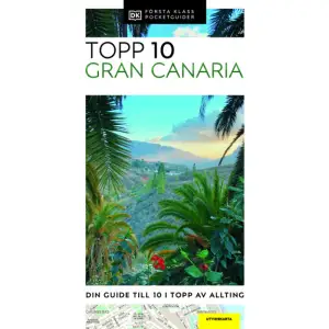 Oavsett om du reser första klass eller med en liten reskassa, tar guiden dig raka vägen till det bästa som Gran Canaria har att erbjuda. Det är den populäraste av Kanarieöarna och här tar man emot mängder av semesterfirare varje år. Upptäck öns mångfald och besök Las Palmas, museerna och gallerierna, barnens favoriter eller de bästa stränderna och de vindlande bergsvägarna. Dussintals topplistor - från okända pärlor till festivaler, sevärdheter, hotell och affärer - ger all den expertkunskap som du som besökare kan behöva. Du hittar snabbt rätt med hjälp av de detaljerade utvikskartorna och de många mindre kartorna inne i boken. Vad du än söker - här är din guide till 10 i topp av allting. Extra utvikskarta ingår!    Format Danskt band   Omfång 128 sidor   Språk Svenska   Förlag Legind A/S   Utgivningsdatum 2023-09-29   ISBN 9788775372164  