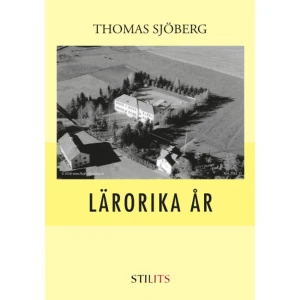 Lärorika år (inbunden) - I LÄRORIKA ÅR skildras samspelet, eller ibland bristen på samspel, mellan lärare och elever med tonvikt på årskurs 4-6. Med både humor och allvar beskrivs ett antal episoder från denna tid. Thomas Sjöberg föddes i Tjällmo år 1950. Studierna tog sin början i Tjällmo Centralskola 1957 och slutfördes 1963.    Format Inbunden   Omfång 68 sidor   Språk Svenska   Förlag STILITS - Linnefors förlag   Utgivningsdatum 2019-04-03   Medverkande Jan Holmbom   ISBN 9789188657091  