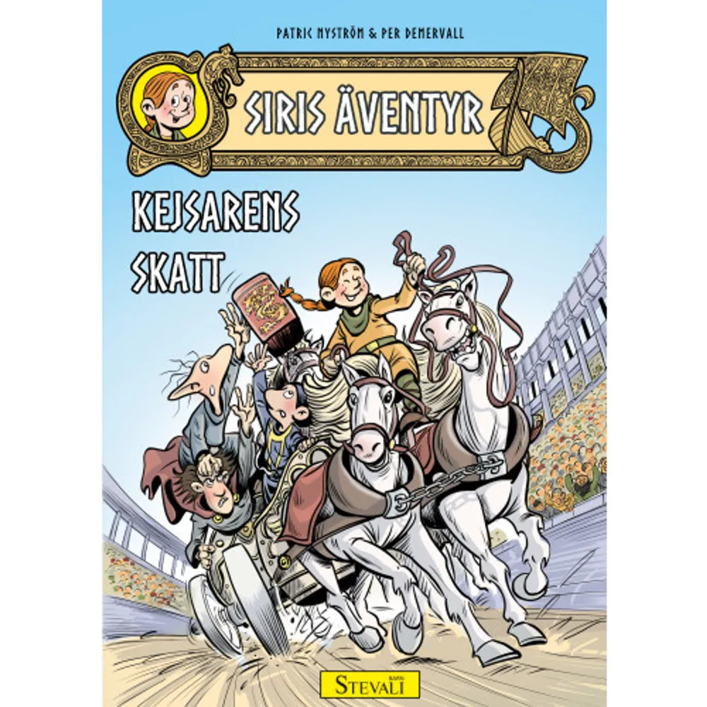 Det är vår och vikingarna ska segla till Miklagård. Men Siri får inte följa med! Hennes pappa hövdingen säger att hon är för liten. Och flicka!Trodde han att det skulle stoppa henne, så trodde han fel. Hon gömmer sig ombord På skeppet finns också en mystisk låda som ska lämnas till självaste kejsaren. Men skurkarna Ivar och Grym är ute efter lådan och Siri får använda allt sitt mod och sin finurlighet för att skydda den. Som tur är får hon hjälp av Zack, en pojke hon träffar i Miklagård. Men vem är han egentligen?     Format Inbunden   Omfång 85 sidor   Språk Svenska   Förlag Stevali Barn   Utgivningsdatum 2020-05-27   Medverkande Per Demervall   ISBN 9789188639929  . Böcker.
