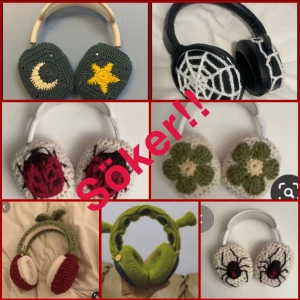 Söker virkade hörlursöverdrag!! - Söker kreativa folk som kan virka sånnahär hörlursöverdrag, skrev gärna om ni erbjuder! Så kommer vi överens om en disign! Lite ”cotage core” 🍄🍓🎧