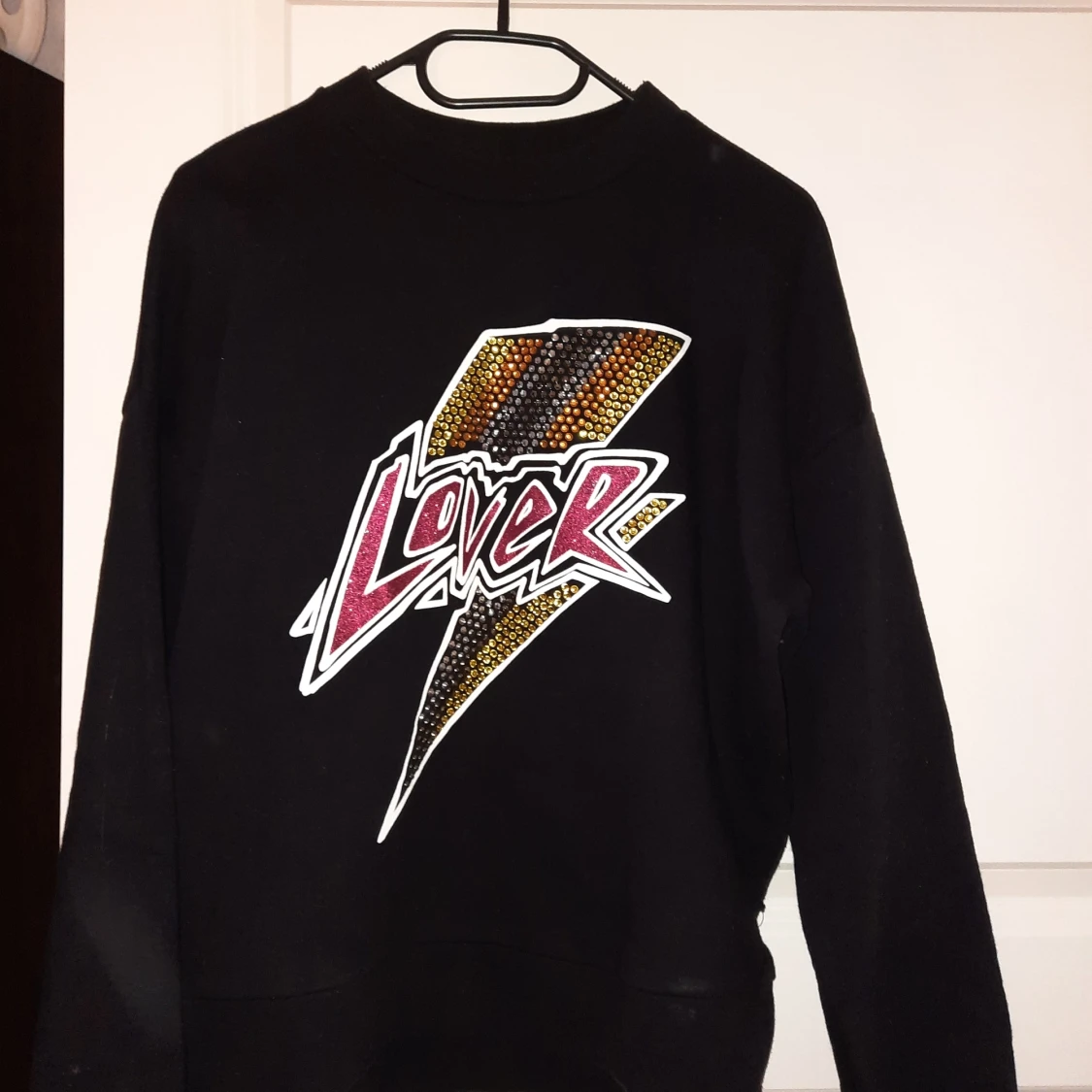 Svart tjockare tröja 