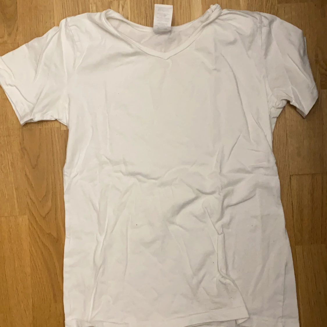Vit t-shirt, storlek XS