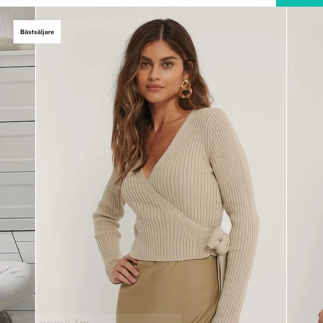Nakd omlott tröja, strl S
