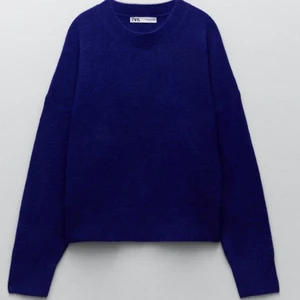 Stickad zara tröja blå - Säljer min slutsålda zara tröja⚡️⚡️ lägger upp igen pga oseriös köpare ⚡️⚡️ pris kan diskuteras 